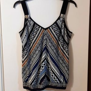 WHBM Sleeveless Top. Stretchy waistband. Size Small.